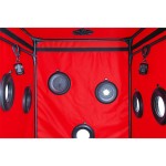 SECRET DOME - KINK CLUB CABIN SCANDALE NOIR ET ROUGE